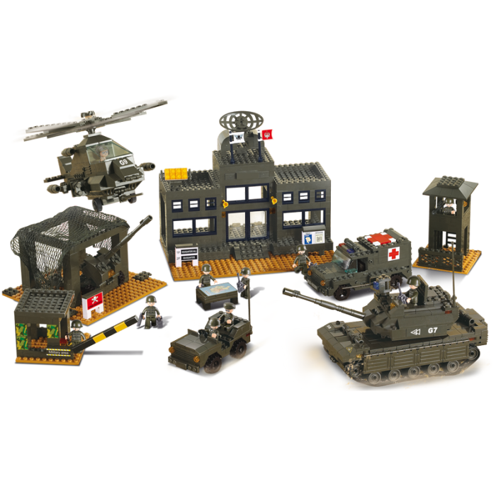 ModelBricks | Set de Constructie Cartierul General